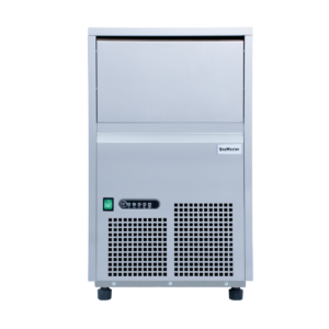 SnoMaster - 26Kg/24Hr Plumbed-In Gourmet Type Ice-Maker - Stainless Steel