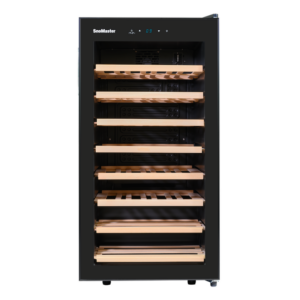 SnoMaster - 28 Bottle Single Zone Wine Cooler - Black