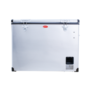 SnoMaster - 80L Single Compartment Mobile Fridge & Freezer AC/DC - Stainless Steel