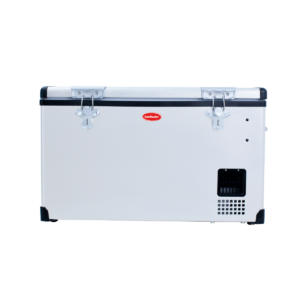 SnoMaster - 65L Low Profile Single Compartment Mobile Fridge & Freezer AC/DC - Stainless Steel