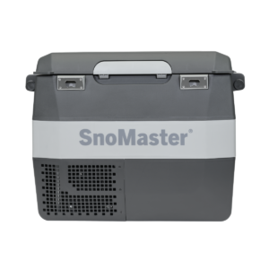 SnoMaster - 36.5L Plastic Mobile Fridge & Freezer DC With 220V Power Adapter - Grey