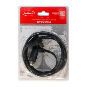 SnoMaster - Leisure Series 12V DC Cable with 90 Degree Cigarette Lighter Plug