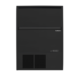 SnoMaster - 45Kg Plumbed-in Gourmet Type Ice Maker - Black