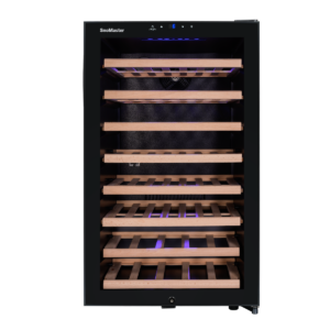 SnoMaster - 50 Bottle Single Zone Wine Cooler - Black