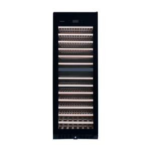 SnoMaster - 158 Bottle Pro Series Dual Zone Wine Cooler - Black