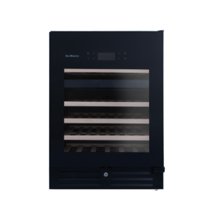SnoMaster - 46 Bottle Pro Series Dual Zone Wine Cooler - Black